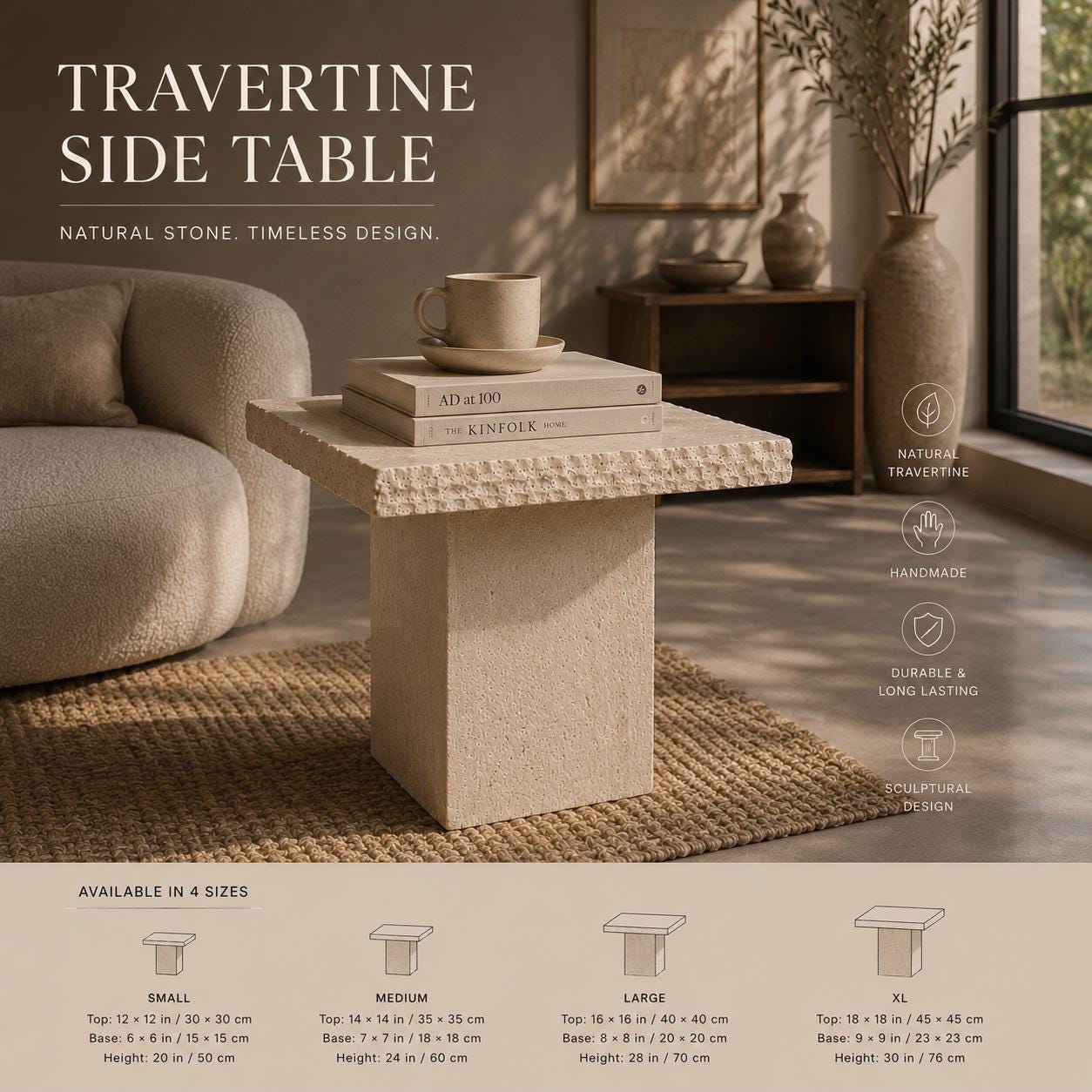 Anatolia Marble Project handcrafted travertine